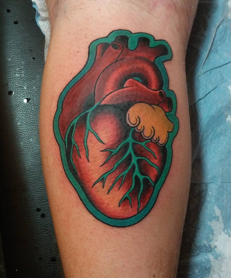 Tattoos - Color Heart - 142834